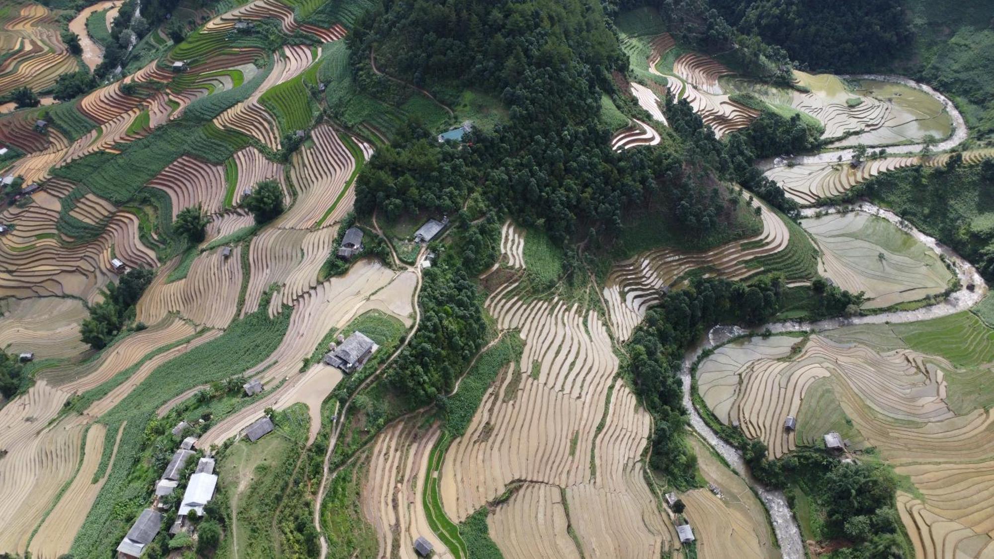 Mu Cang Chai Big View Homestay, Tour & Vegetarian Exteriör bild