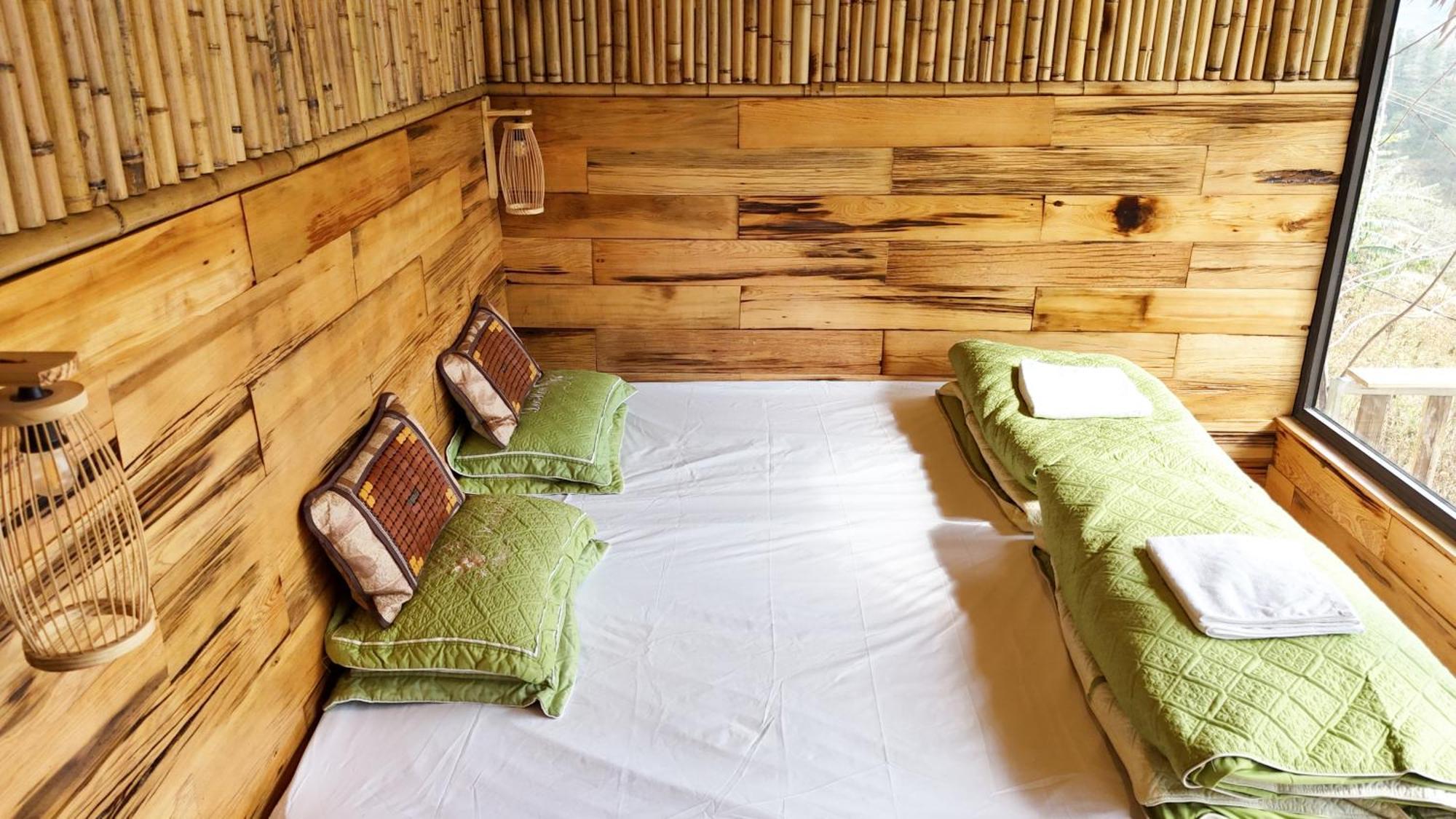 Mu Cang Chai Big View Homestay, Tour & Vegetarian Exteriör bild